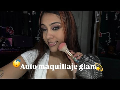 ASMR MAKEUP GLAM TUTORIAL 