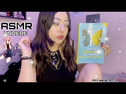 ASMR | CHICA UNDERE | “Se que estás roto, por eso quiero ayudarte”⭐️ | ROL PSICOLÓGICO Soft Spoken 🖤