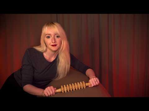 ASMR Full Body POV Wooden Massage | Crinkly Blanket