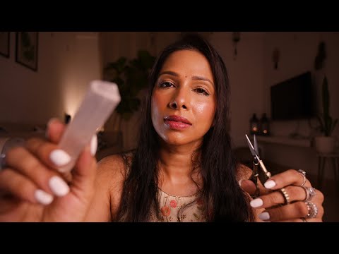 Hindi ASMR| Powerful Reiki ASMR Healing Session for Stress and Anxiety! (dark screen for💤)