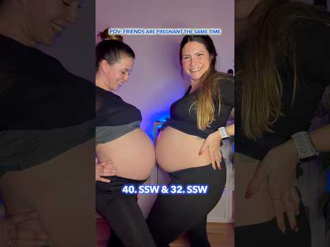 wenn Freundinnen GLEICHZEITIG SCHWANGER sind 🤣👯‍♀️ #asmr #asmrvideo #asmrsounds