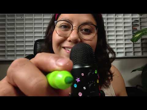 ASMR te pinto tu carita 🖌️🫟 sonidos cosquillosos 🩷💤 #asmr #viral #roleplay 