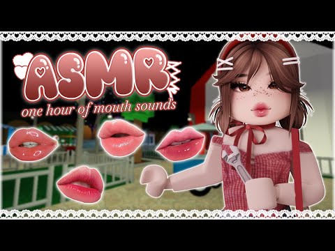 ˗ˏˋ꒰ roblox asmr 🌸 ꒱ ˎˊ-  ♡  ONE HOUR of PURE MOUTH SOUNDS ౨ৎ་༘࿐
