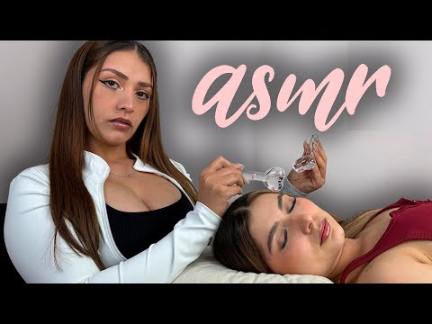 ASMR Masaje Intenso Craneal 😮‍💨✨ (Tapping + Cosquillitas) con Triggers Nuevos