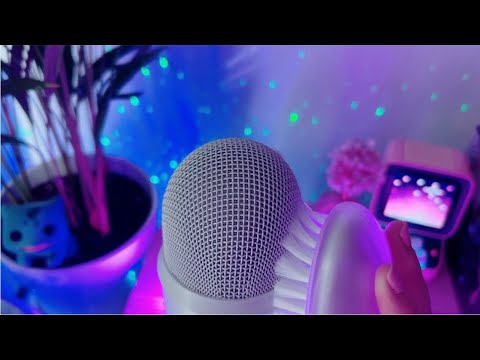 ASMR Fast and Aggressive Mic Brushing [Loud, Bassy] | NO TALKING