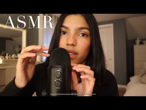 ASMR Q&A life update with mic sounds