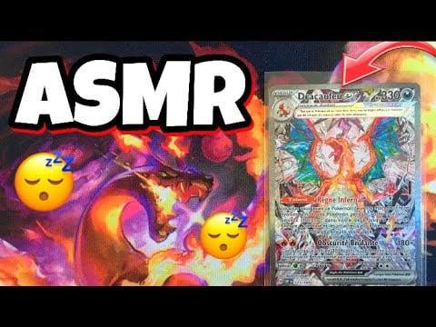 ASMR FRANÇAIS mes cartes Pokémon les plus cher ! 😴🤩 (update de ma collection)
