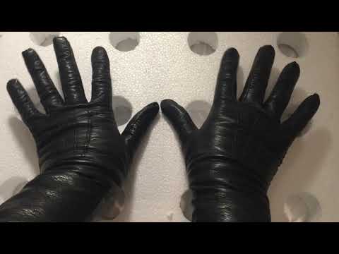 LEATHER GLOVES ✋🤚  Hands in Leather  on Adventure   [[ASMR[[