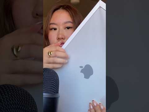 ASMR unboxing macbook pro 14 inch m3 #asmr #macbook