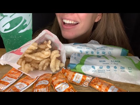 ASMR Vegan Taco Bell Mukbang