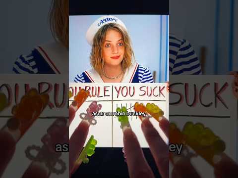 asmr on robin buckley #strangerthings #asmr