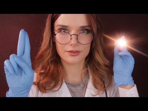 ASMR: Cranial Nerve Examination - Traditional Medical Role Play