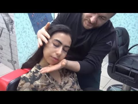 ASMR💈The world's best neck crack compilation video💈TURKISH BARBER MASSAGE💈BOYUN KÜTLETME VİDEO'SU