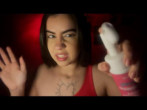 ASMR - MASSAGEM NOS SEUS PÉS (mas você estava com chulé) 🫢
