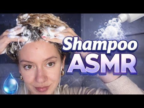 Shampoo Sounds ASMR | Head Massage