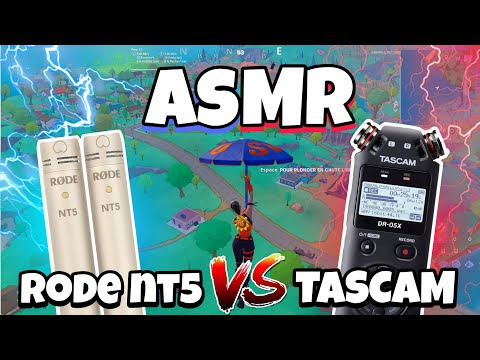 ASMR Français • RODE NT5 VS TASCAM 😴 QUEL EST LE MICRO LE PLUS RELAXANT ?