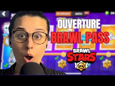 ASMR | J’OUVRE le BRAWL PASS PLUS en ENTIER de BRAWL STARS ! 😱