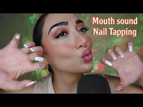 ASMR Mouth Sounds,nail Tapping,k!sses and etc