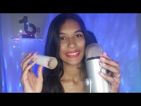 ASMR EXPLORANDO GATILHOS NO BLUE YETI 🤤
