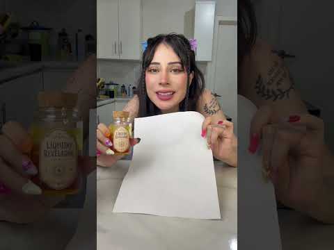 Para que escribas cartas secretas #experimentos #kids #educacion