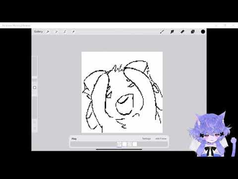 [Drawing] Animated Twitch Emote: Gimmeheadpat