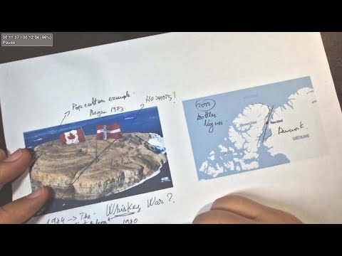 ASMR: "Whiskey War" - The Most Charming Conflict in Modern History (CA vs DK) | ASMR history & maps