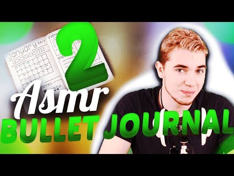 ✂ ASMR Bullet Journal 2 ✂ french asmr