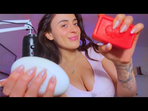 Deeply Satisfying Soap ASMR | Tapping, Scratching & Slow Unboxing 🎧🧼✨