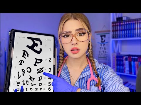 ASMR Cranial Nerve Exam BUT EVERYTHING IS WRONG ❗😲 Medical Roleplay 👩‍⚕️