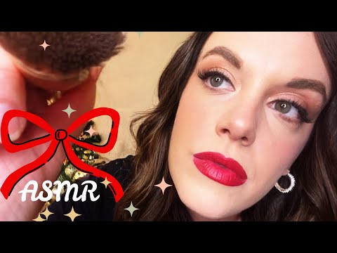 ASMR/ Your Personal Stylist for CHRISTMAS (Layered Sounds, Whispered, Personal Attention)