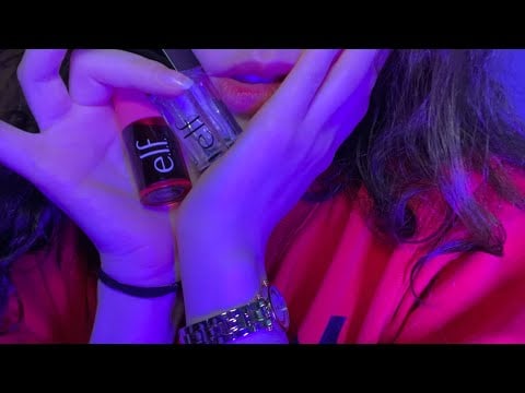 asmr 💋 soft and slow lip mouth sounds 💄 echoed hypnosis +