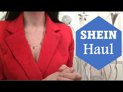 ASMR * HAUL SHEIN articles femme et chaussures garçon