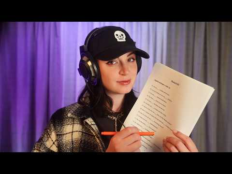 ASMR | Do My German Homework with Me (English Speaker) | Deutsch Hausaufgaben