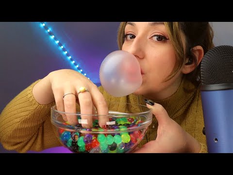 ASMR | HUNHARCA SAKIZ ÇİĞNEME 😀BALON ŞİŞİRME SESLERİ | TÜRKÇE ASMR