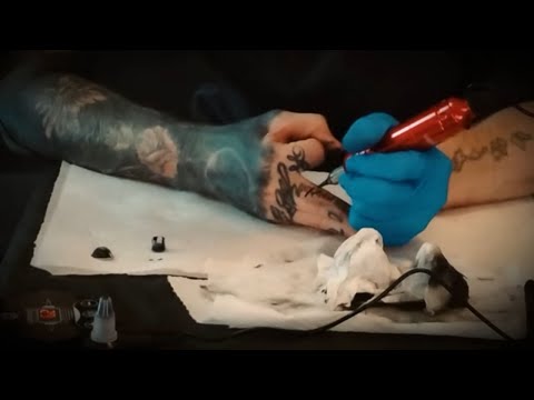 ASMR | Giving Myself a Tattoo