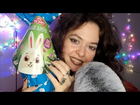 Asmr popular 90s girl tries asmr during Easter time!!!Part 1(whispering, tapping, scratching)