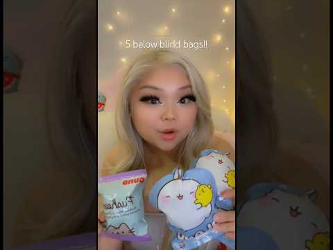5 BELOW BLIND BAGS #asmr #blindbox #blindbag
