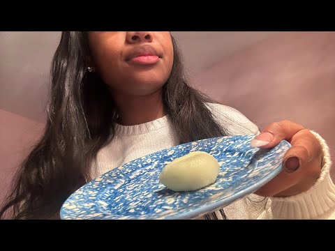 ASMR Eating Mochi Ice Cream