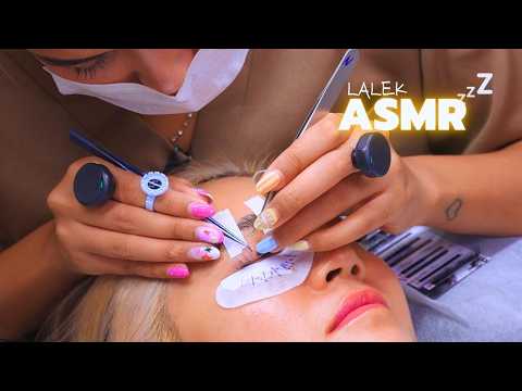 One by One Eyelash Extensions | ASMR Real Spa Experience in Bangkok