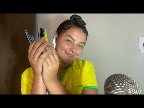 ASMR: COMPRINHAS DE PAPELARIA