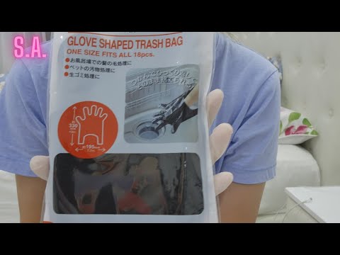 Asmr | Trash Bag Gloves Sound (Quiet)