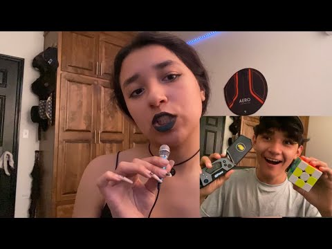 My Brother tries ASMR for the first time...