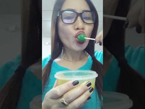 GREEN LOLLIPOP #everyone #shortsfeed #lollipop #shortvideo #lick #candy