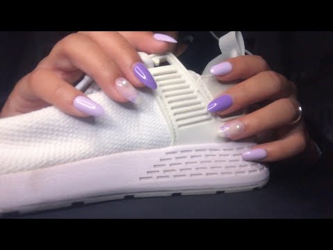 ASMR TENNIS SHOE FAST TAPPING AND SCRATCHING | NAJIAH’S CUSTOM VIDEO