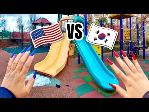 Public ASMR Collab 🎠 Playground Lofi Fast Aggressive Tapping Scratching