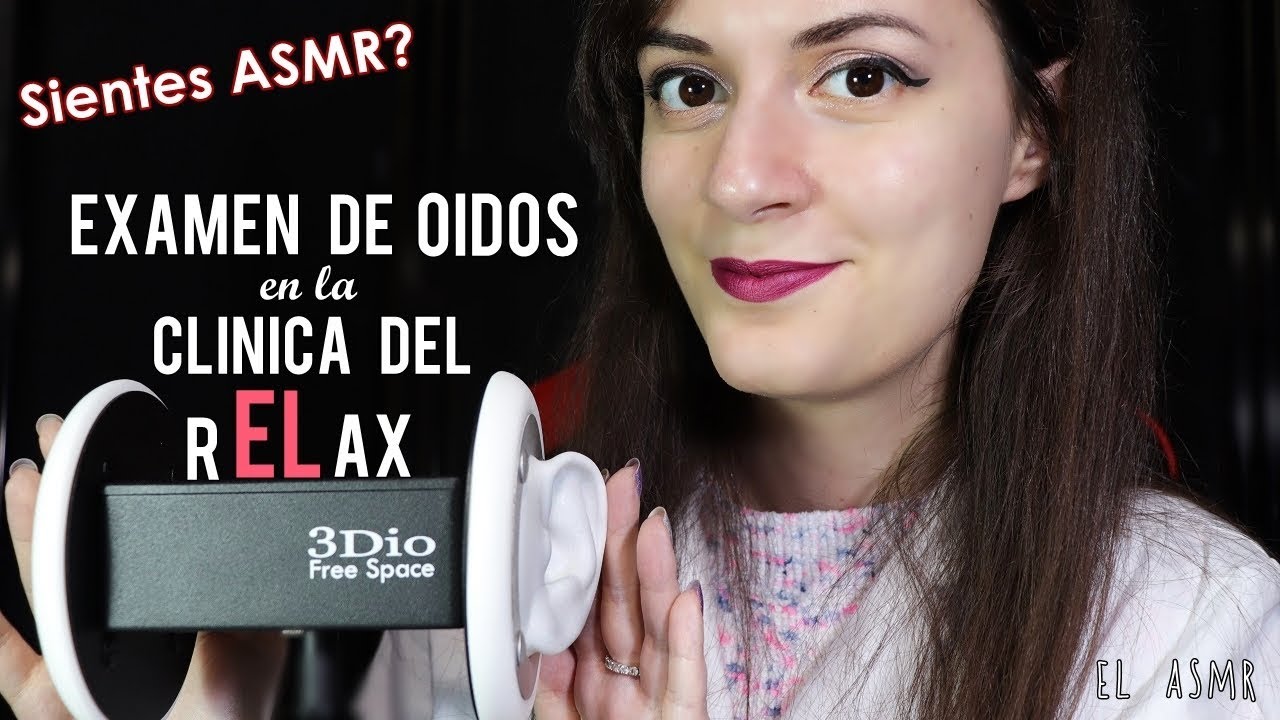 ♡ASMR español♡ Sientes ASMR? EXAMEN de OIDOS PARA TI! Roleplay Clinica del rELax♥