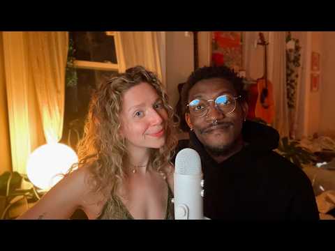 my boyfriend tries ASMR