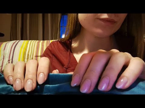 ASMR - Scratching your Back! Fabric Sounds 😴