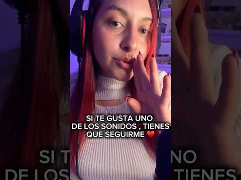 Ya me sigues? ♥️ #asmr -#asmrcommunity #relax #youtubeshorts #love #tingles #visualtingle