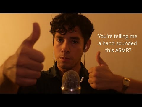 Hand Sounds and a Ramble to Put You to Sleep | ASMR